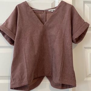 Perfect mauve Madewell top